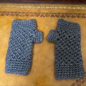 Grey Handmade Handwarmers